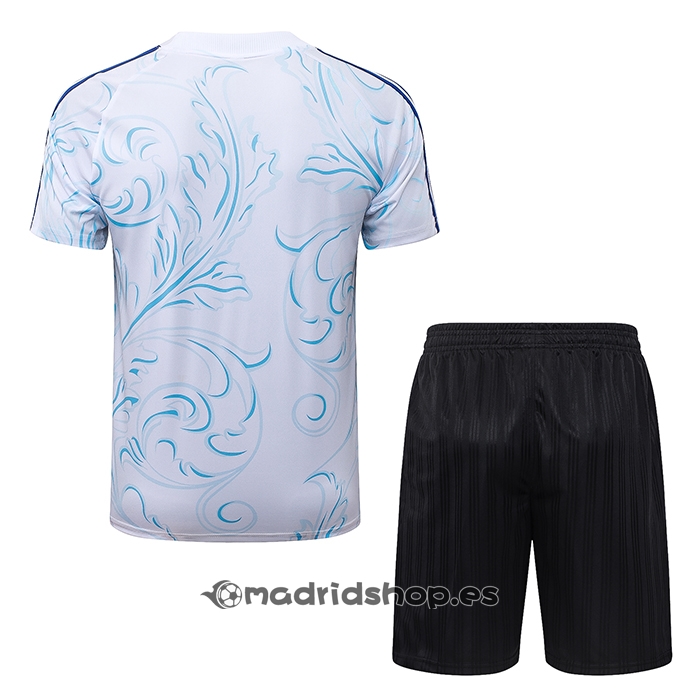 Chandal del Argentina Manga Corta 26-27 Blanco - Pantalon Corto